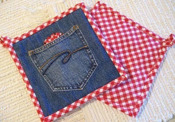 crafts made with jeans pockets 6