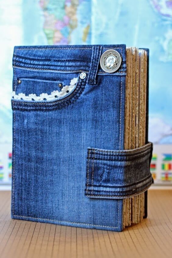 crafts made with jeans pockets 7