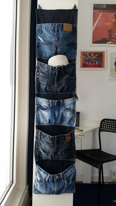 crafts made with jeans pockets
