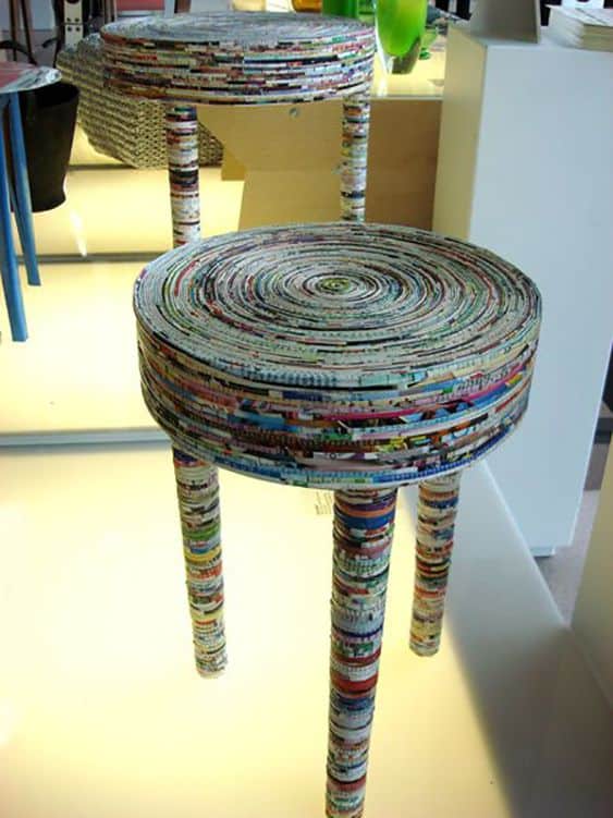 crafty ways to repurpose old magazines ideas 1