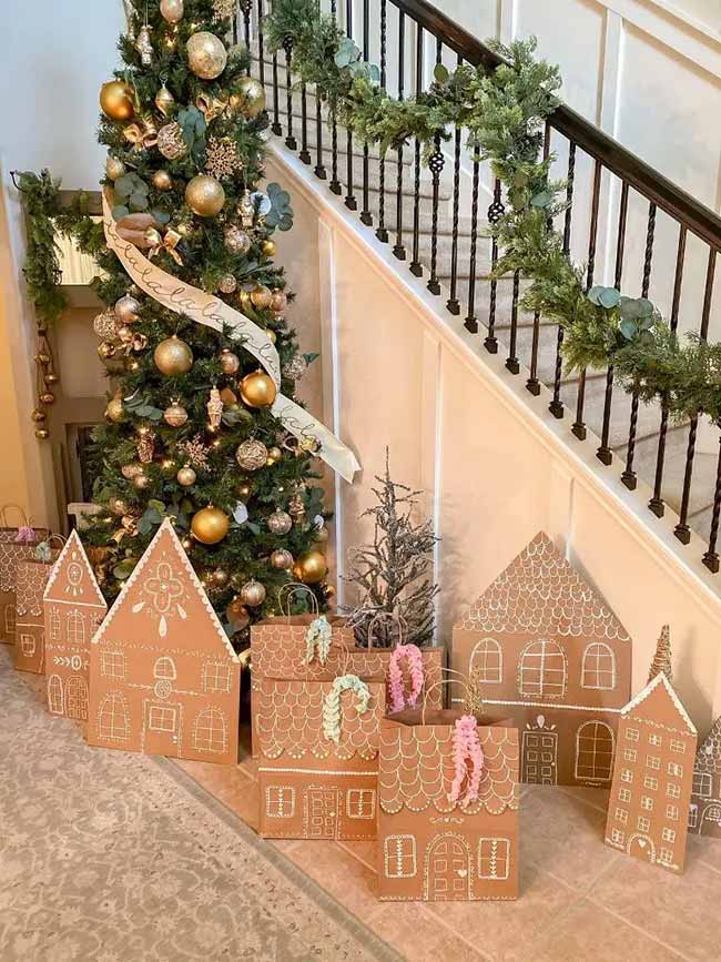 create a magical christmas village ideas