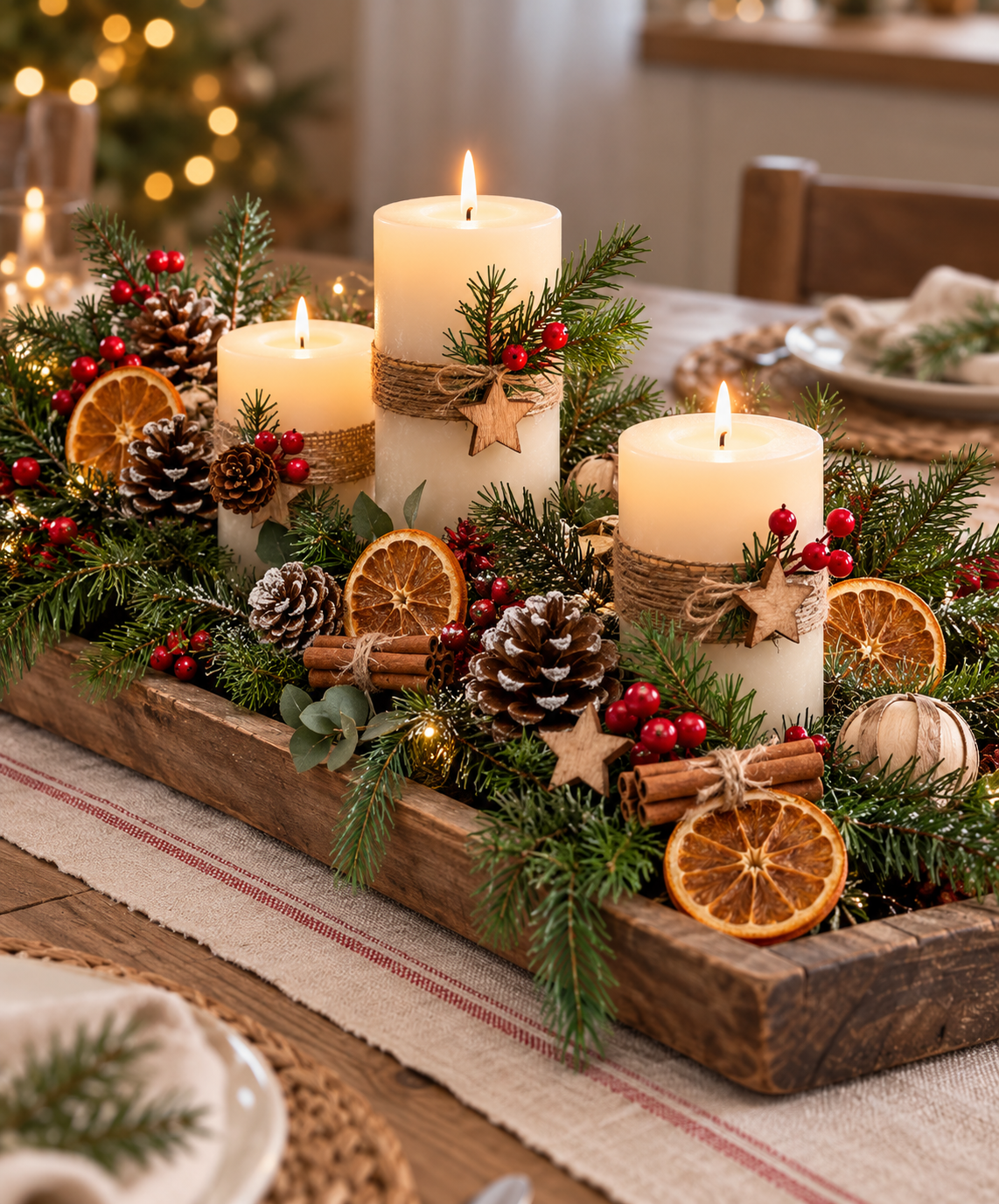 Create a Rustic and Cozy Christmas Centerpiece Create a Rustic and Cozy Christmas Centerpiece create a rustic and cozy christmas centerpiece 6