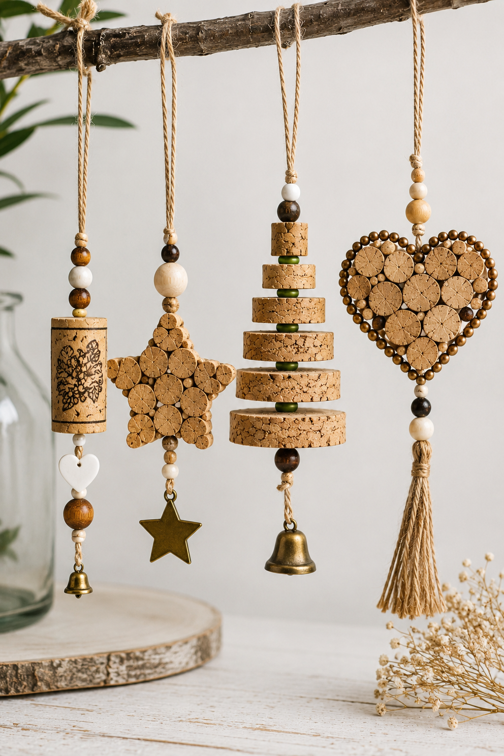 Create elegant cork ornaments with beads step by step Create elegant cork ornaments with beads step by step create elegant cork ornaments with beads 5