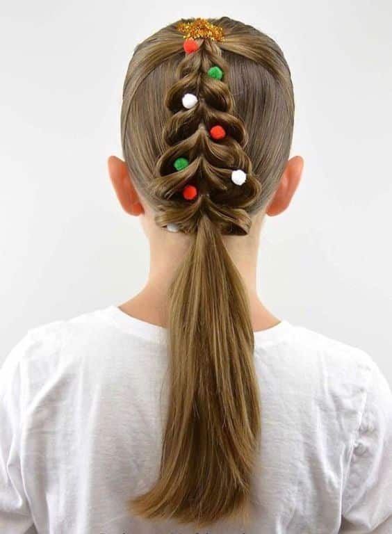 creative and original hairstyles for christmas 2