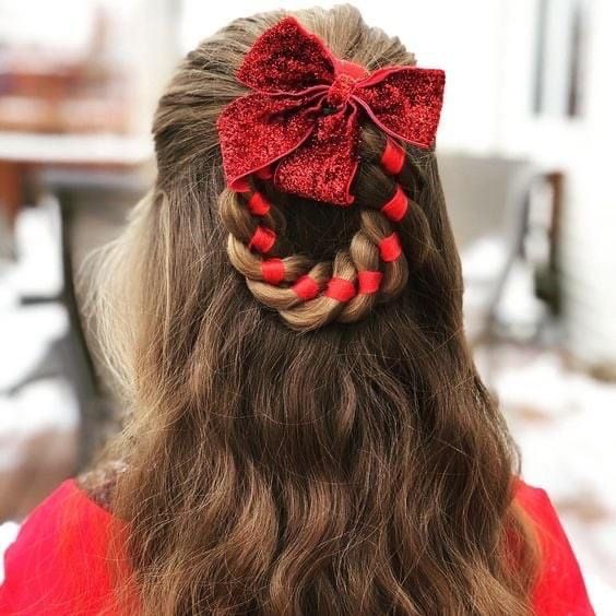 creative and original hairstyles for christmas 4