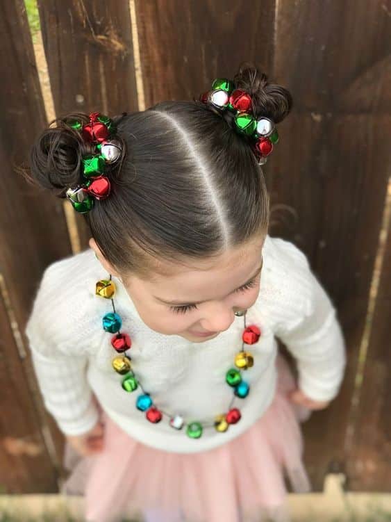 creative and original hairstyles for christmas