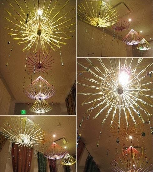 creative crafts to recycle old umbrellas 14