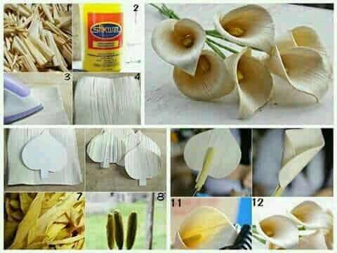 creative crafts with corn leaves 3