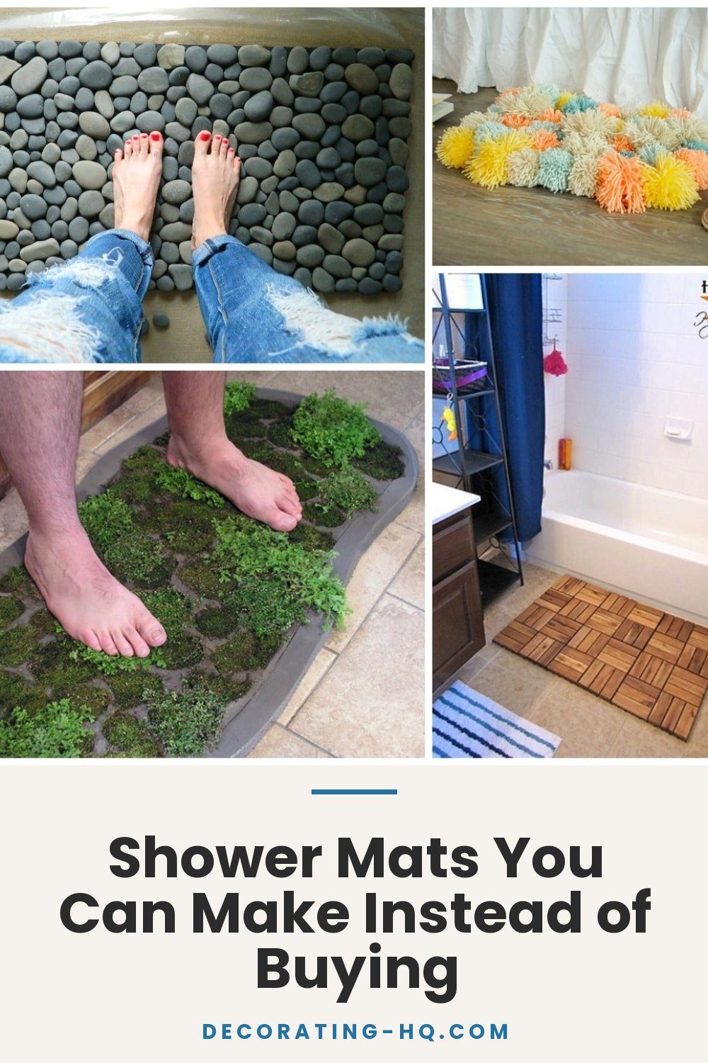 Shower Mats You Can Make Instead of Buying