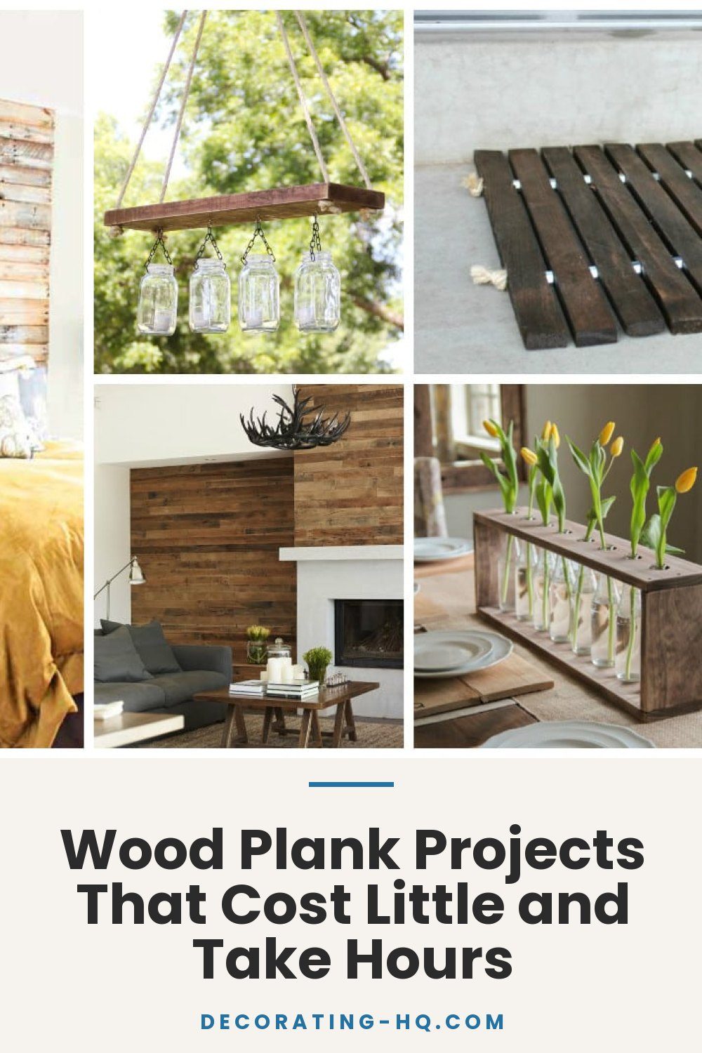 Wood Plank Projects That Cost Little and Take Hours