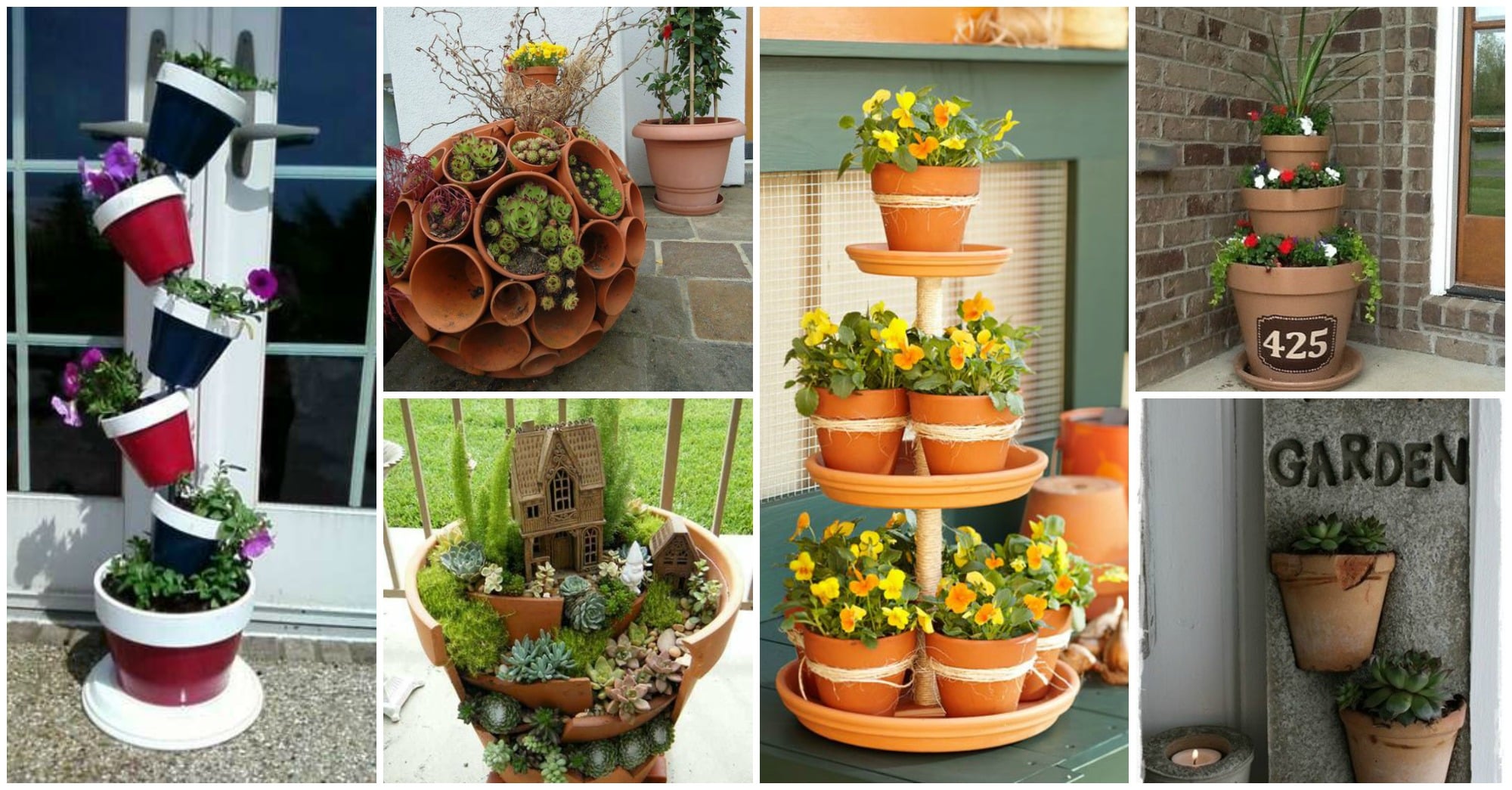 creative flowerpots