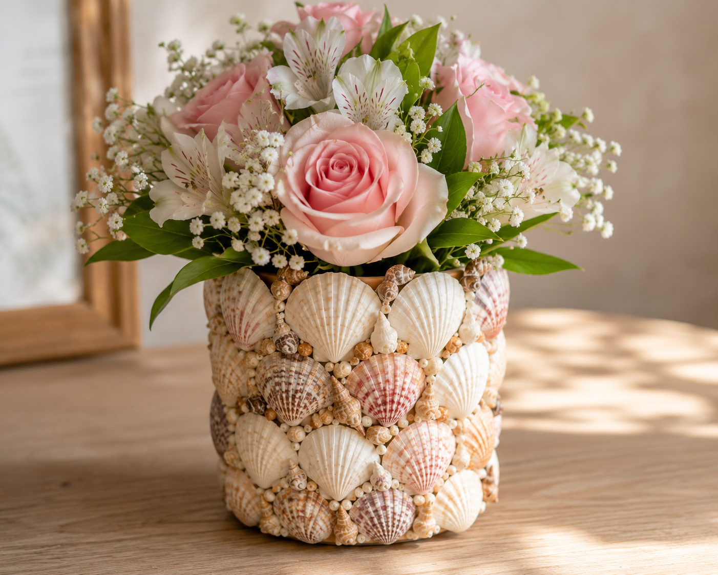 Creative ideas for decorating with seashells at home Creative ideas for decorating with seashells at home creative ideas for decorating with seashells 3