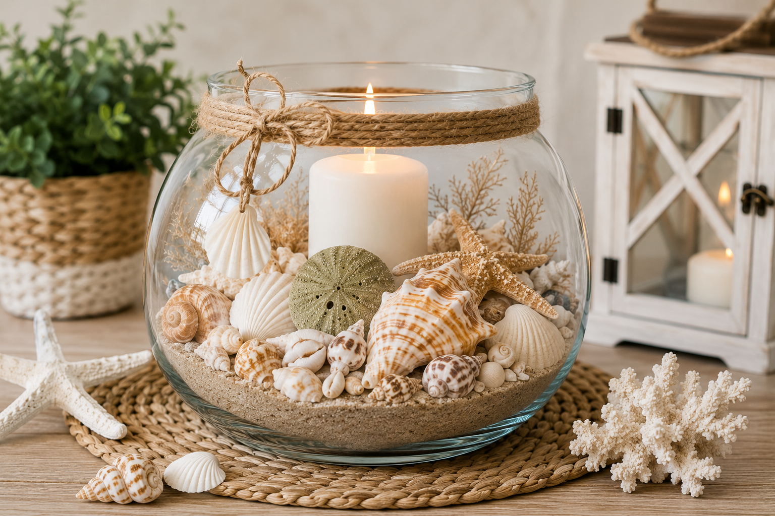 Creative ideas for decorating with seashells at home Creative ideas for decorating with seashells at home creative ideas for decorating with seashells