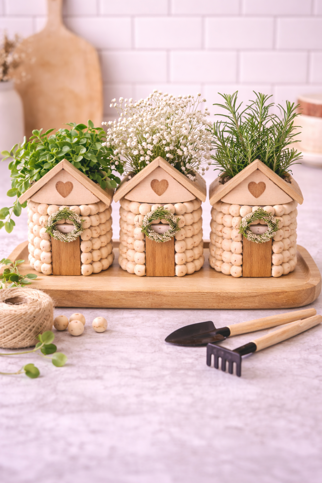 Wooden Bead Creations: Inspiring DIY Ideas Wooden Bead Creations: Inspiring DIY Ideas creative ideas for making objects with wooden beads 8