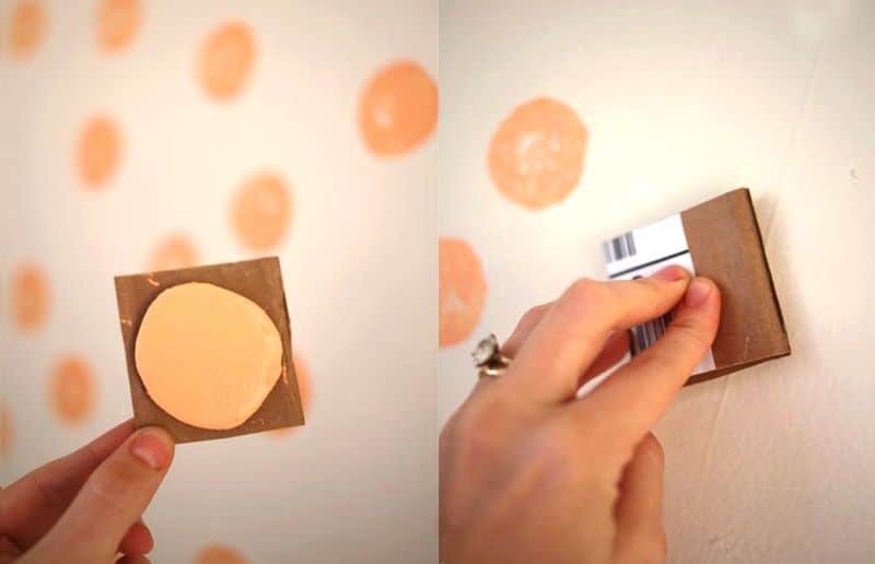 creative ideas for painting a wall with a stencil 4