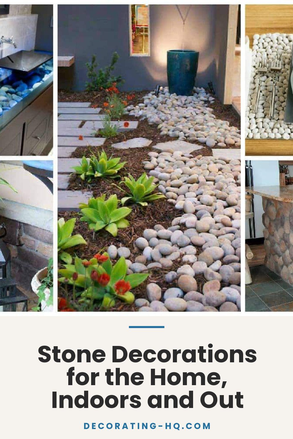 Stone Decorations for the Home, Indoors and Out