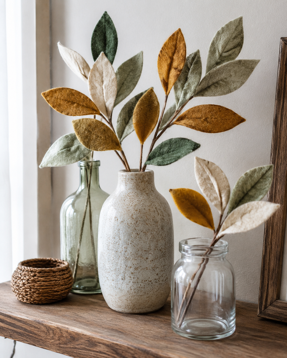 Creative ideas for using leaves in decoration at home Creative ideas for using leaves in decoration at home creative ideas for using leaves in decoration 4