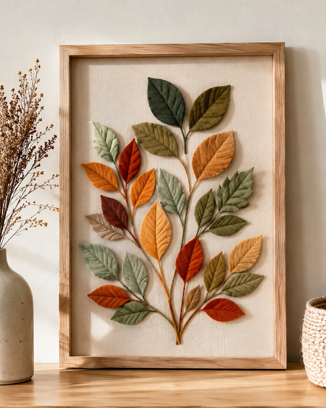 Creative ideas for using leaves in decoration at home Creative ideas for using leaves in decoration at home creative ideas for using leaves in decoration 5