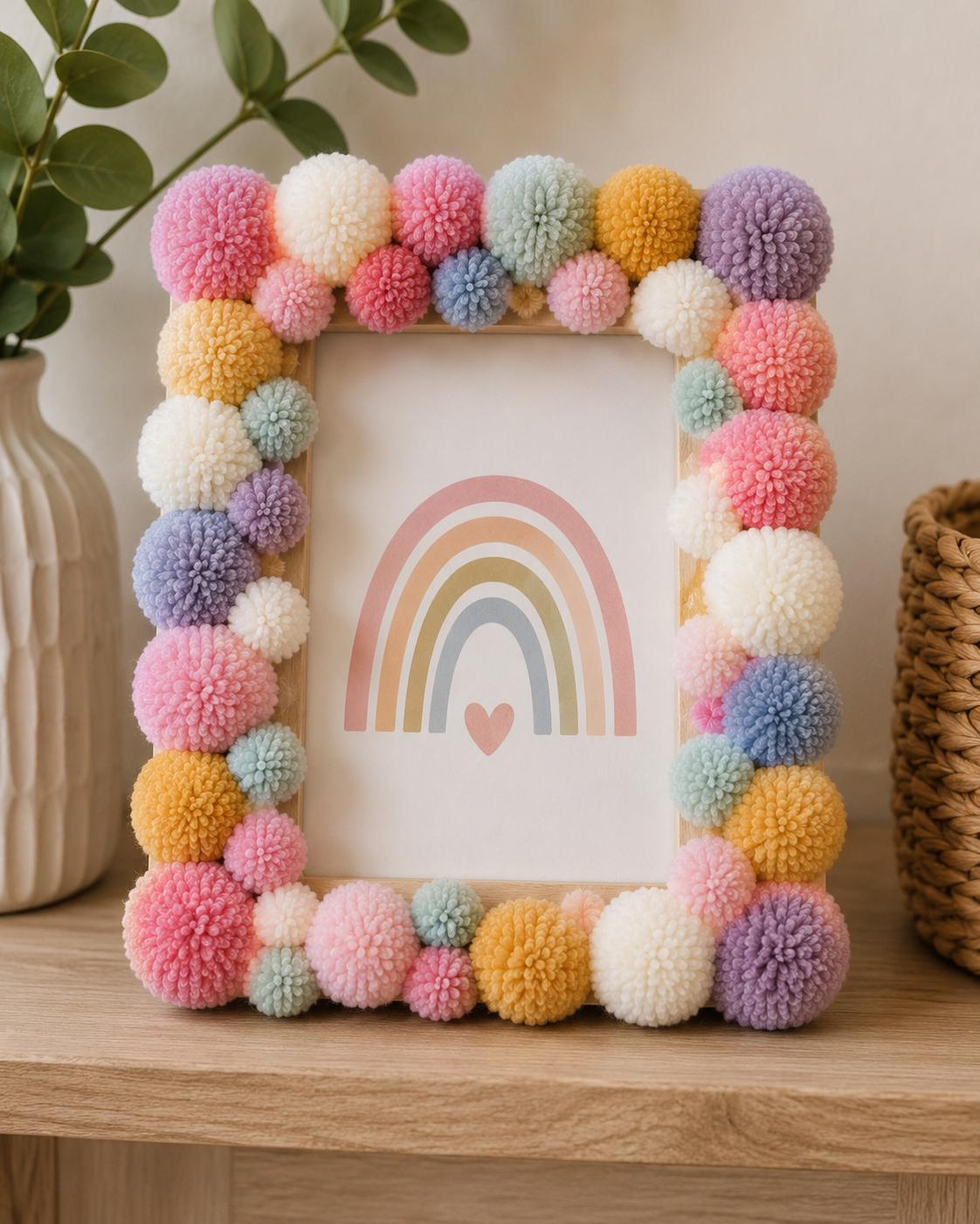 Creative Ideas Made with Pom-Poms: Colourful DIY Projects Creative Ideas Made with Pom-Poms: Colourful DIY Projects creative ideas made with pom poms 6