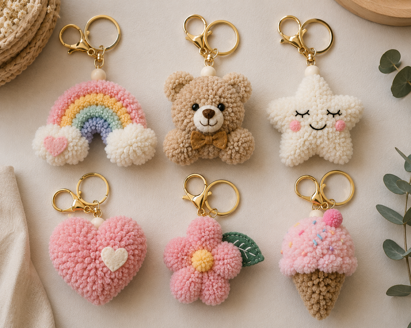 Creative Ideas Made with Pom-Poms: Colourful DIY Projects Creative Ideas Made with Pom-Poms: Colourful DIY Projects creative ideas made with pom poms 7