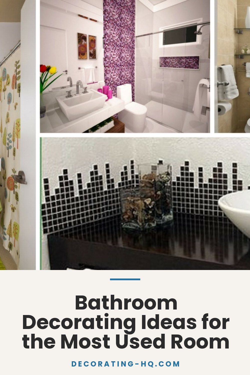 Bathroom Decorating Ideas for the Most Used Room