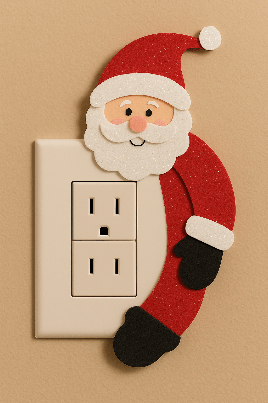 creative ideas to decorate your light switch for christmas 4
