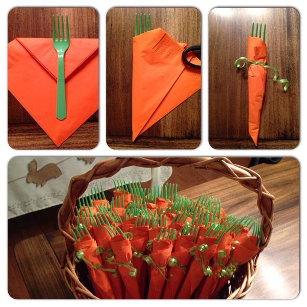 creative napkin folding ideas for easter 5