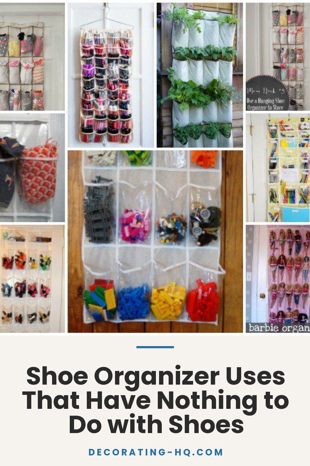 Shoe Organizer Uses That Have Nothing to Do with Shoes