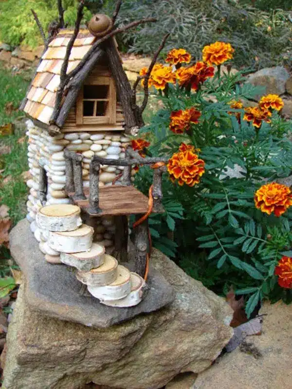 cutest miniature stone houses 2