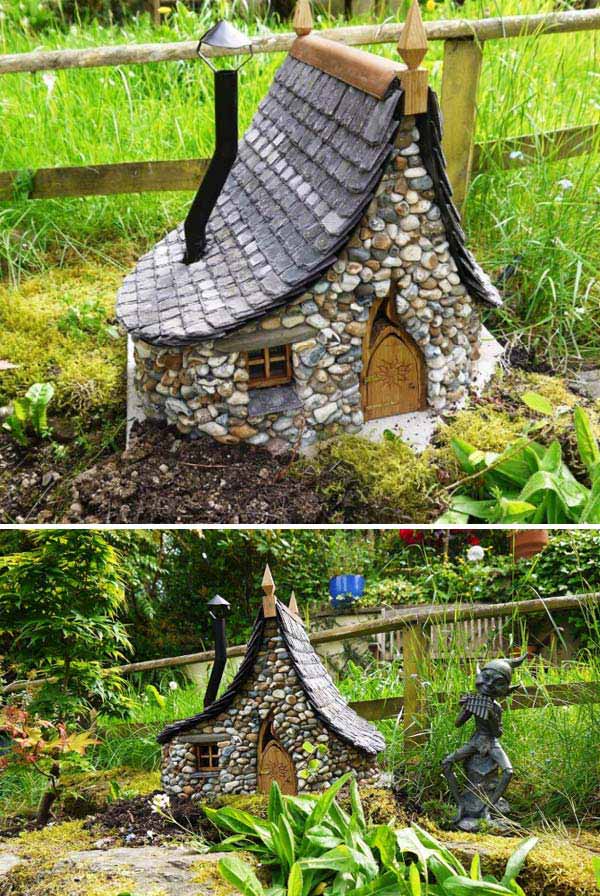 cutest miniature stone houses 4