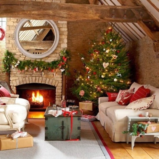 20+ Fantastic Ideas to Decorate Your Living Room For Christmas