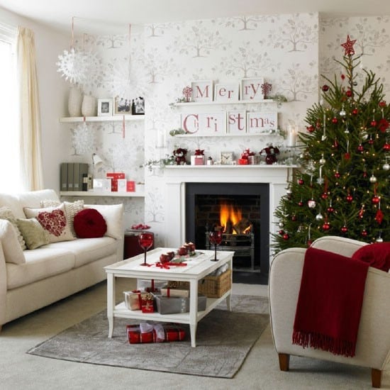 20+ Fantastic Ideas to Decorate Your Living Room For Christmas