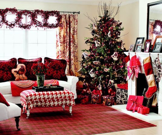 20+ Fantastic Ideas to Decorate Your Living Room For Christmas