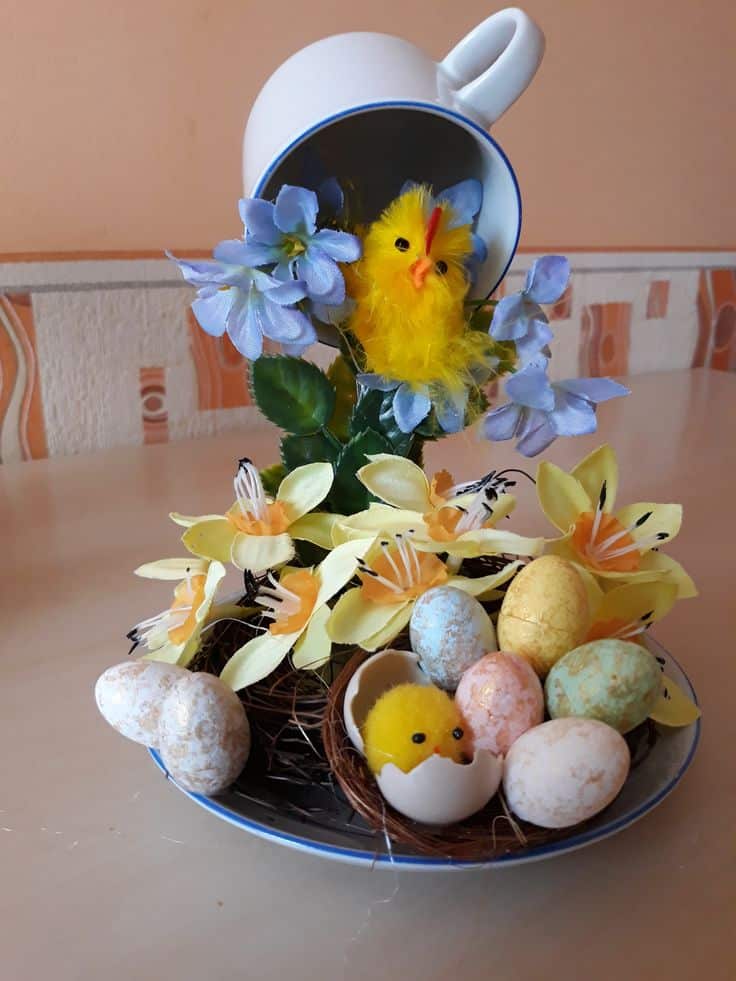 decorated easter cups 6