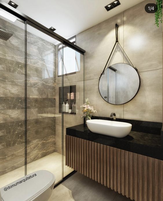 20 Decorated Modern Bathroom Ideas