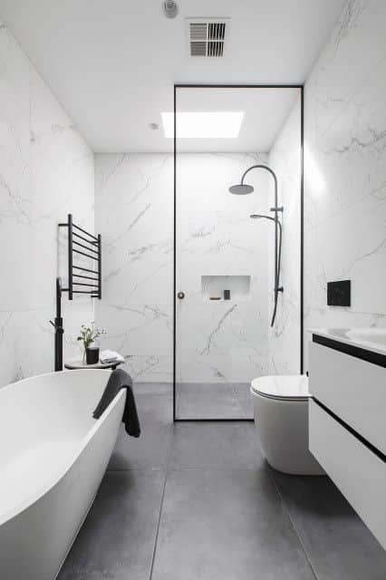 20 Decorated Modern Bathroom Ideas