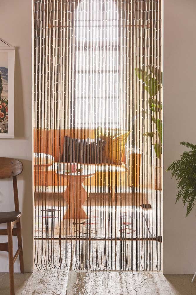 Amazing ideas for decorating with bamboo blinds