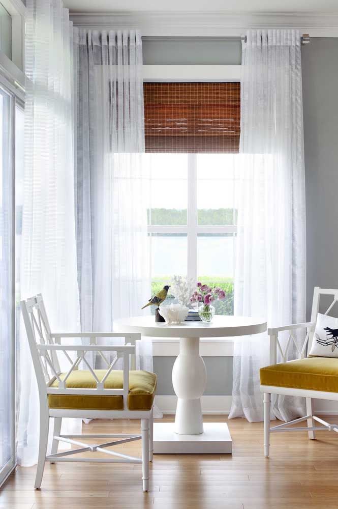 decorating with bamboo blinds