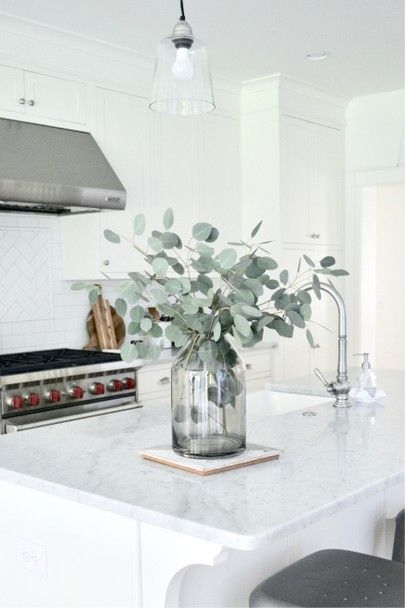 decorating with eucalyptus branches 1