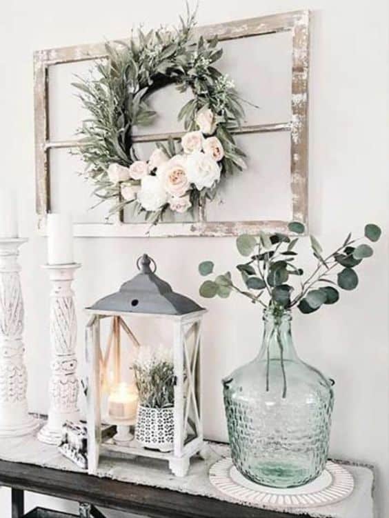 decorating with eucalyptus branches