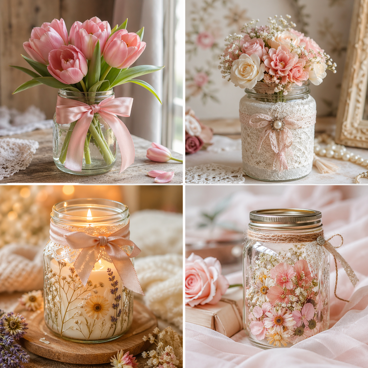 Decorating with Jars for Mother's Day: Creative, Elegant, and Heartfelt Ideas to Make Ordinary Glass Jars Feel Truly Special Decorating with Jars for Mother's Day: Creative, Elegant, and Heartfelt Ideas to Make Ordinary Glass Jars Feel Truly Special decorating with jars for mothers 7