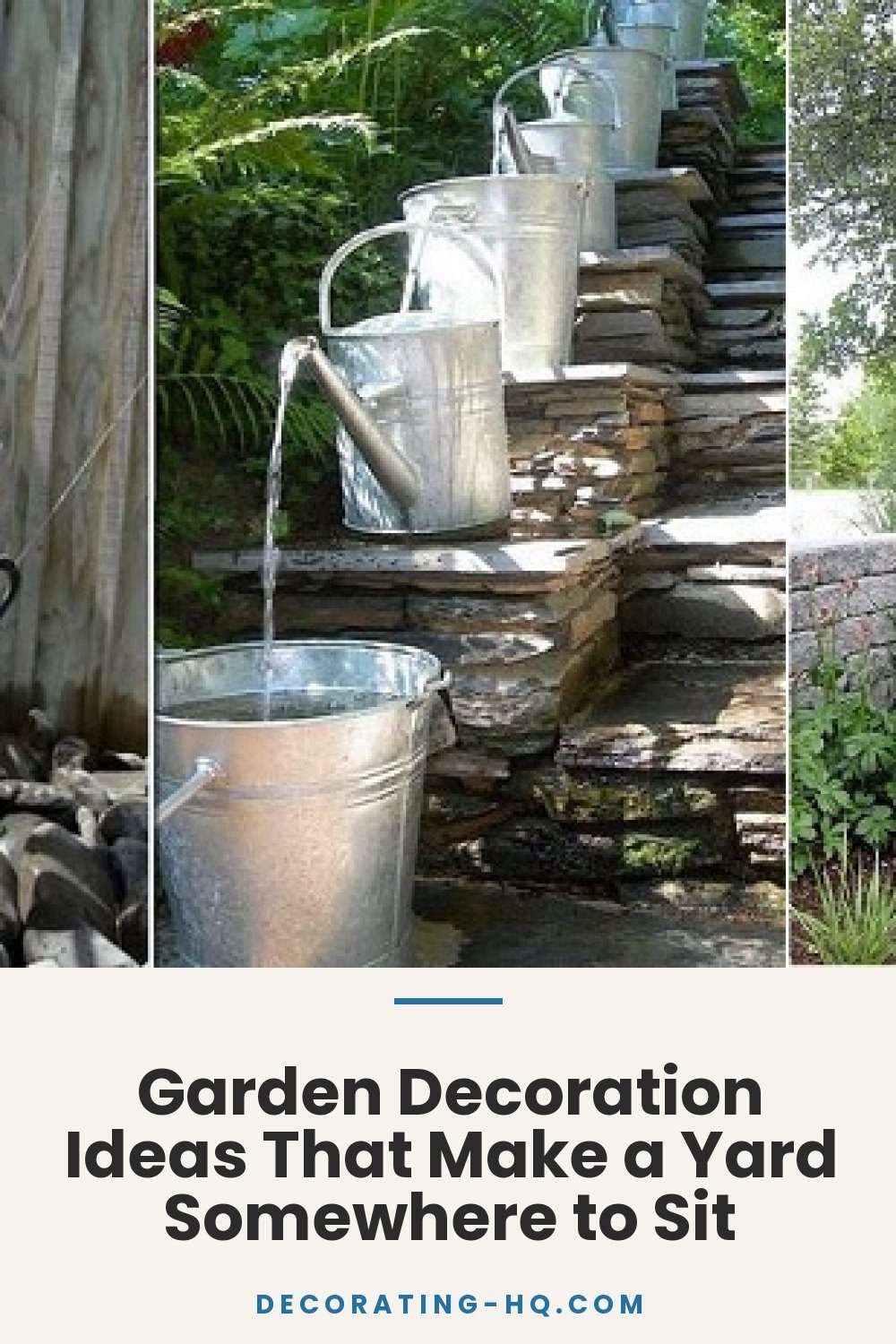 Garden Decoration Ideas That Make a Yard Somewhere to Sit