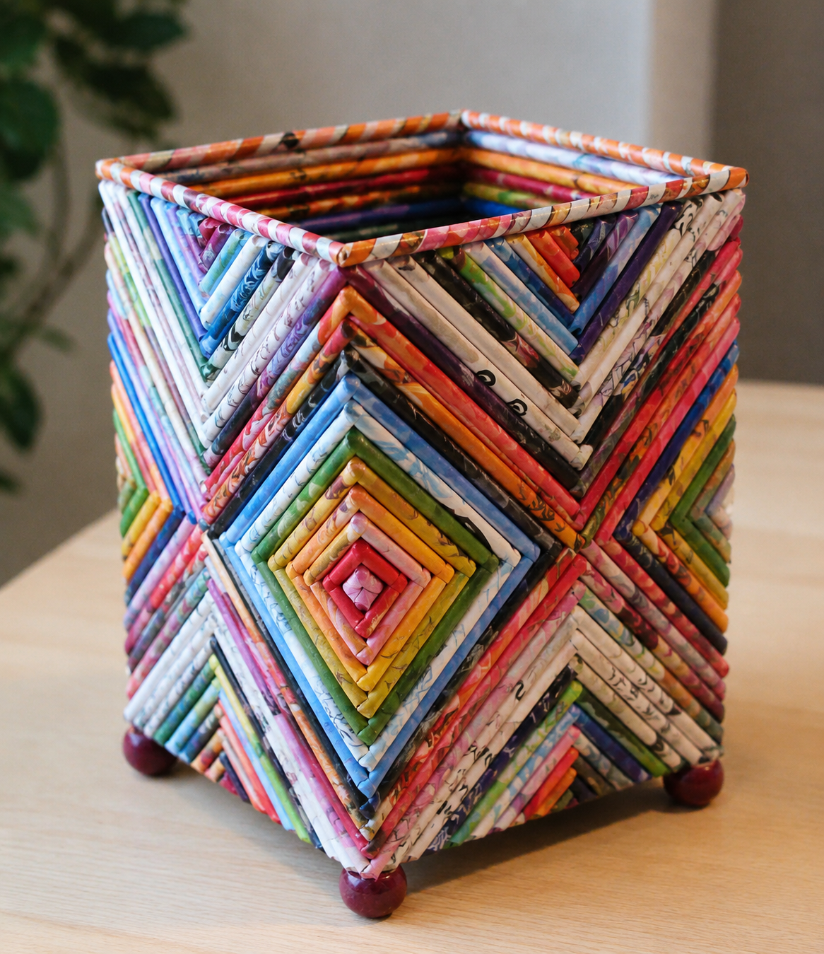 How to create decorative arrangements made with paper tubes How to create decorative arrangements made with paper tubes decorative arrangements made with paper tubes 1