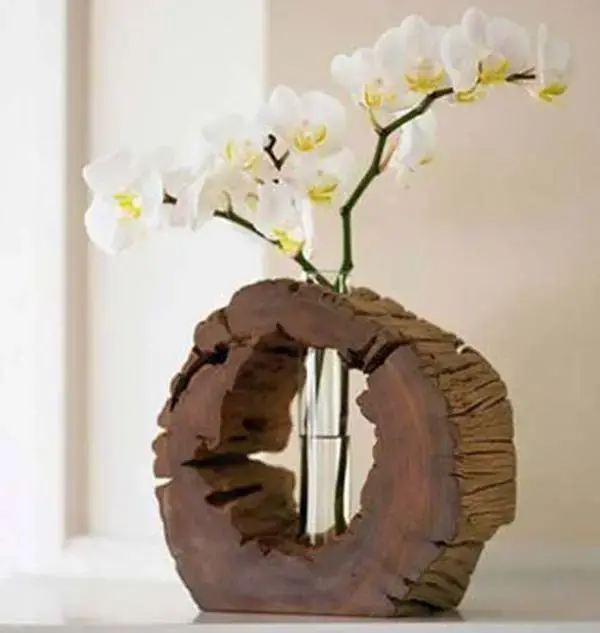 Decorative Vases Made From Tree Stump | Natural Home Decor decorative vases made from tree stump 1 1
