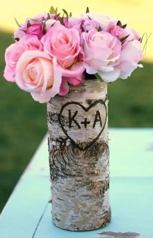 Decorative Vases Made From Tree Stump | Natural Home Decor decorative vases made from tree stump 3
