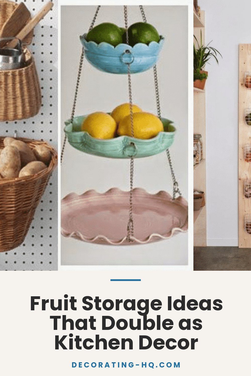 Fruit Storage Ideas That Double as Kitchen Decor