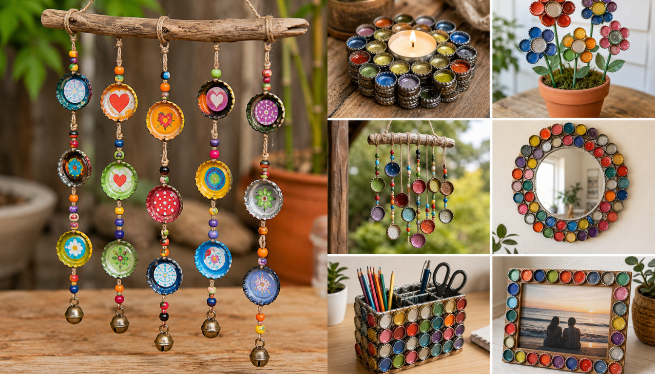 DIY Bottle Cap Crafts: Fun Projects for Everyone DIY Bottle Cap Crafts: Fun Projects for Everyone diy bottle cap crafts 9