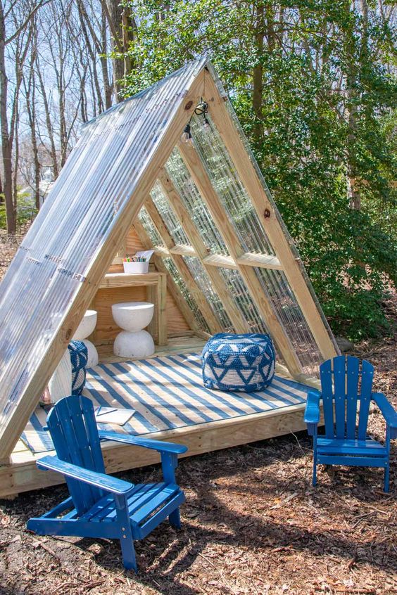 DIY Cabana Lounge Ideas For Garden