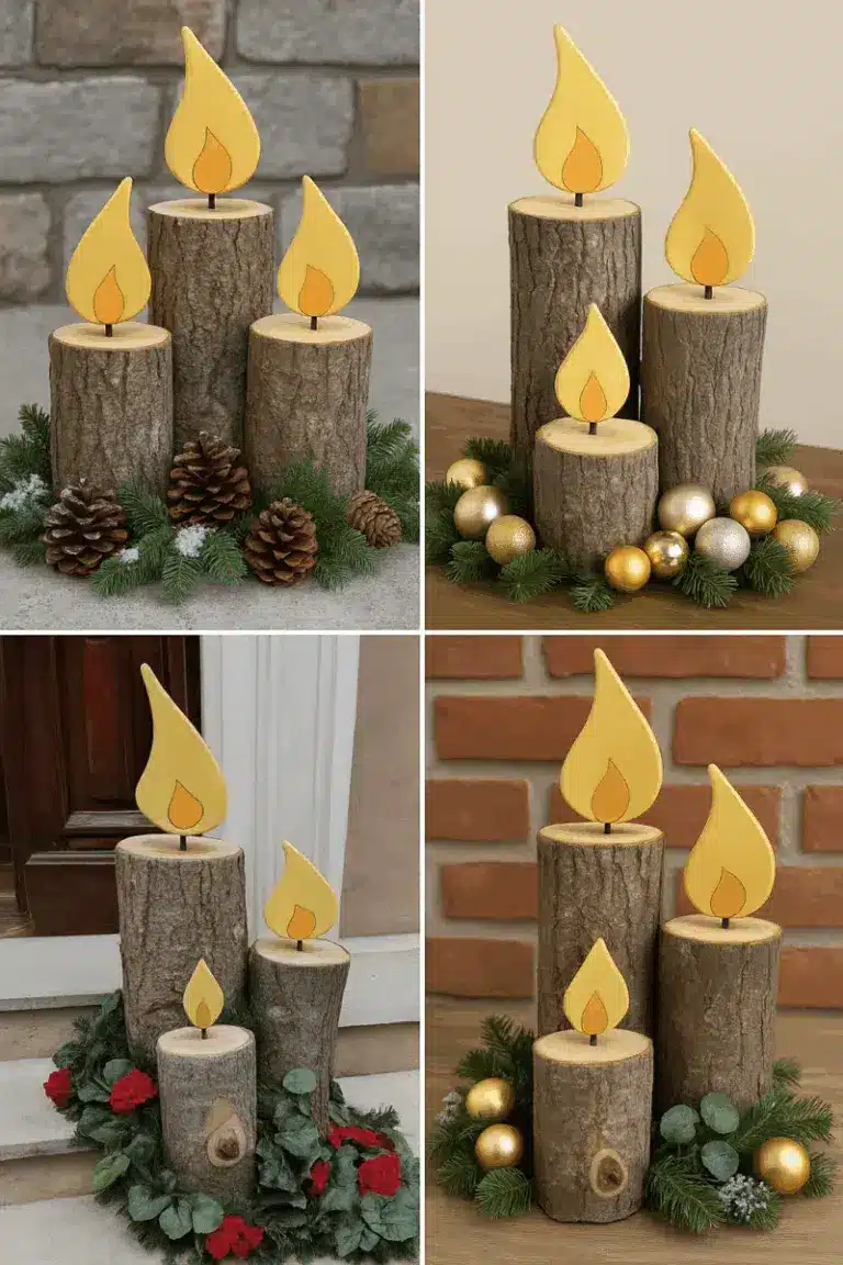 DIY Christmas Decorations for the Garden: Creative Outdoor Ideas diy christmas decorations for the garden 5