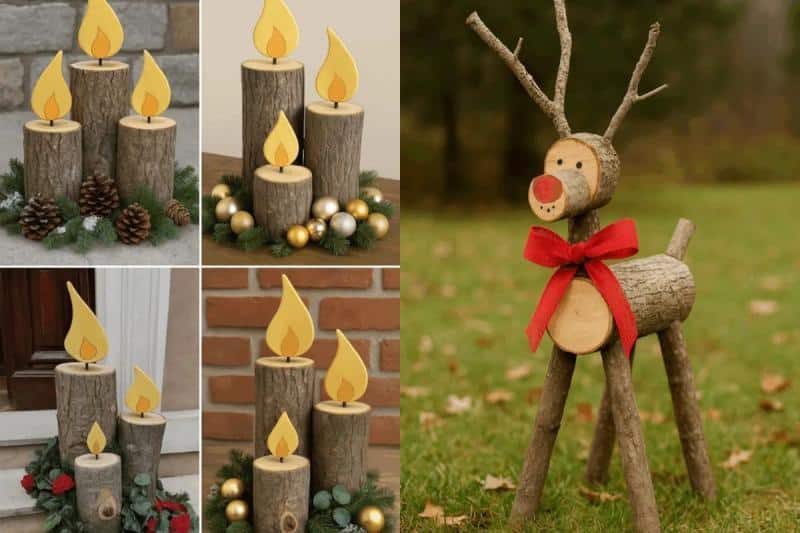 DIY Christmas Decorations for the Garden: Creative Outdoor Ideas diy christmas decorations for the garden